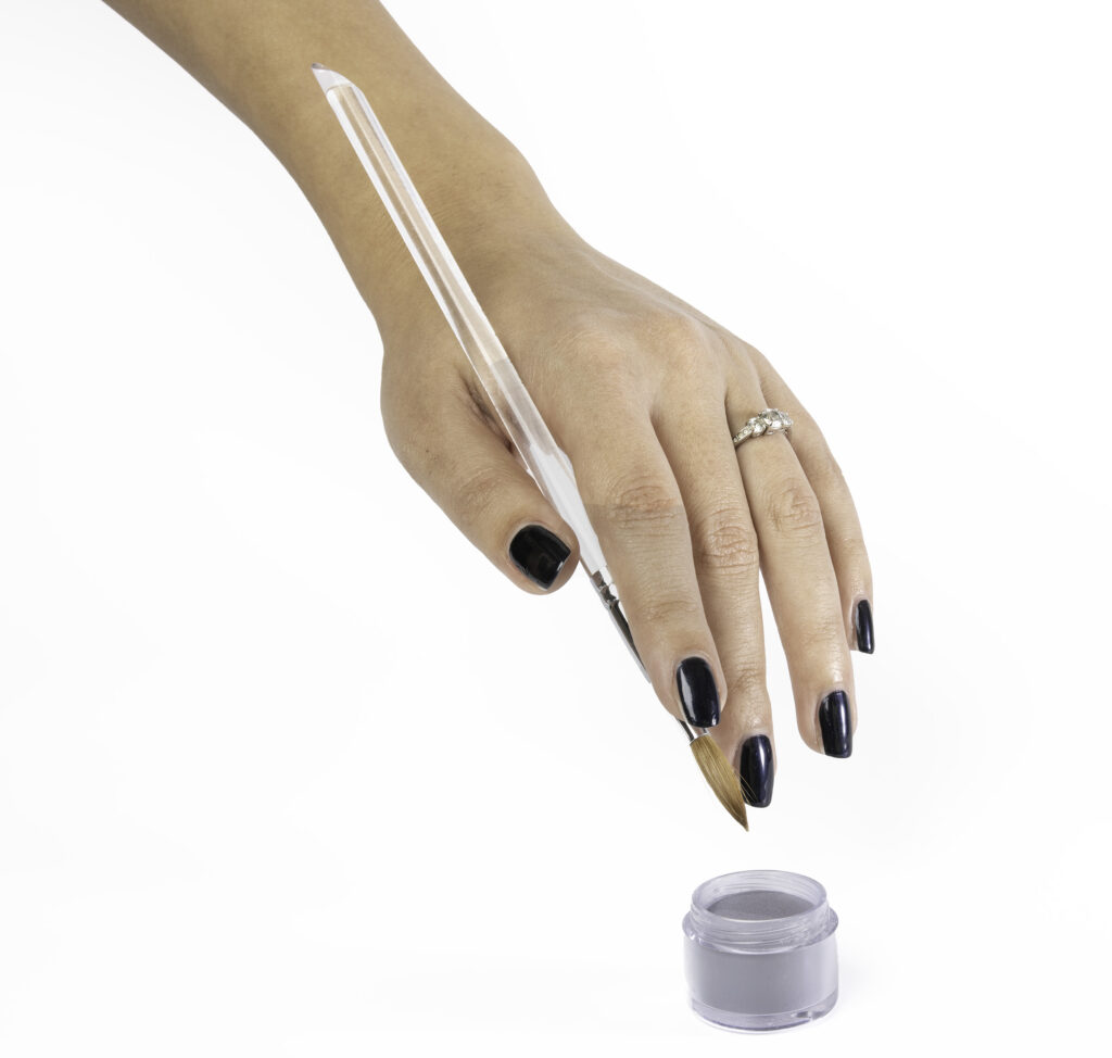 Prodcutfotografie met hand